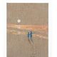 Linen painting, sunset