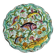Vintage decorative dish Cerart Monaco fish decor signed ceramic, 37 cm
