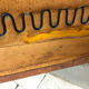 Pair of armchairs Scandinavian design feet compass vintage period 1960s