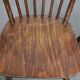 Set of 4 vintage Windsor wooden spindle chairs from the 1970s