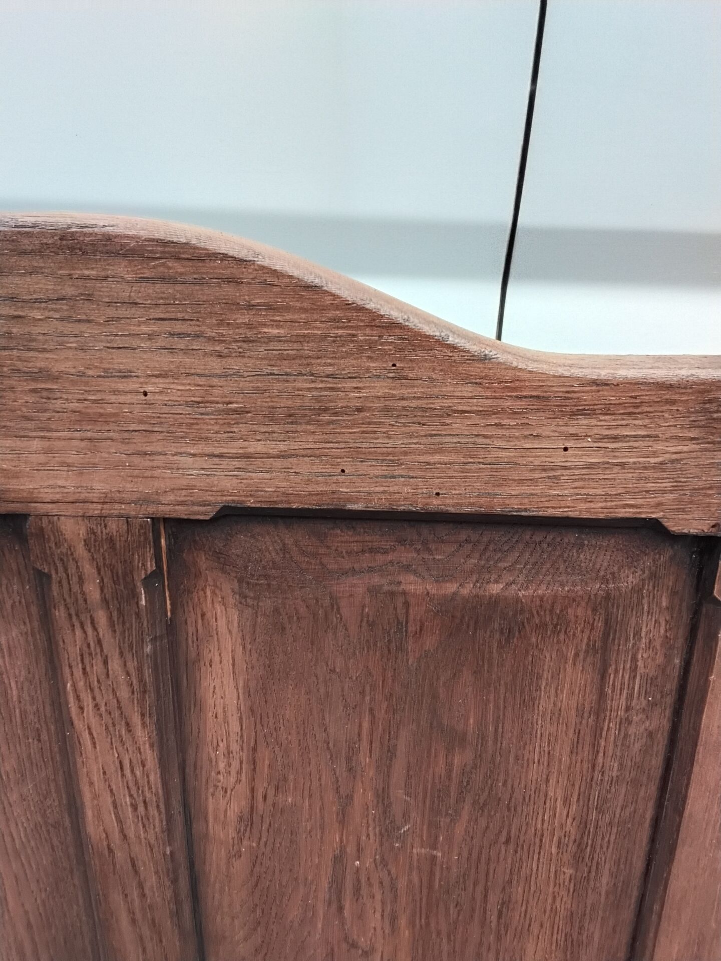 Banc ancien en chêne