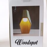 Lampe de table en bois polychrome Seletti minimaliste