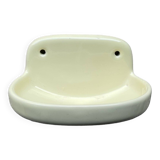 Vintage ceramic wall mounted soap dish