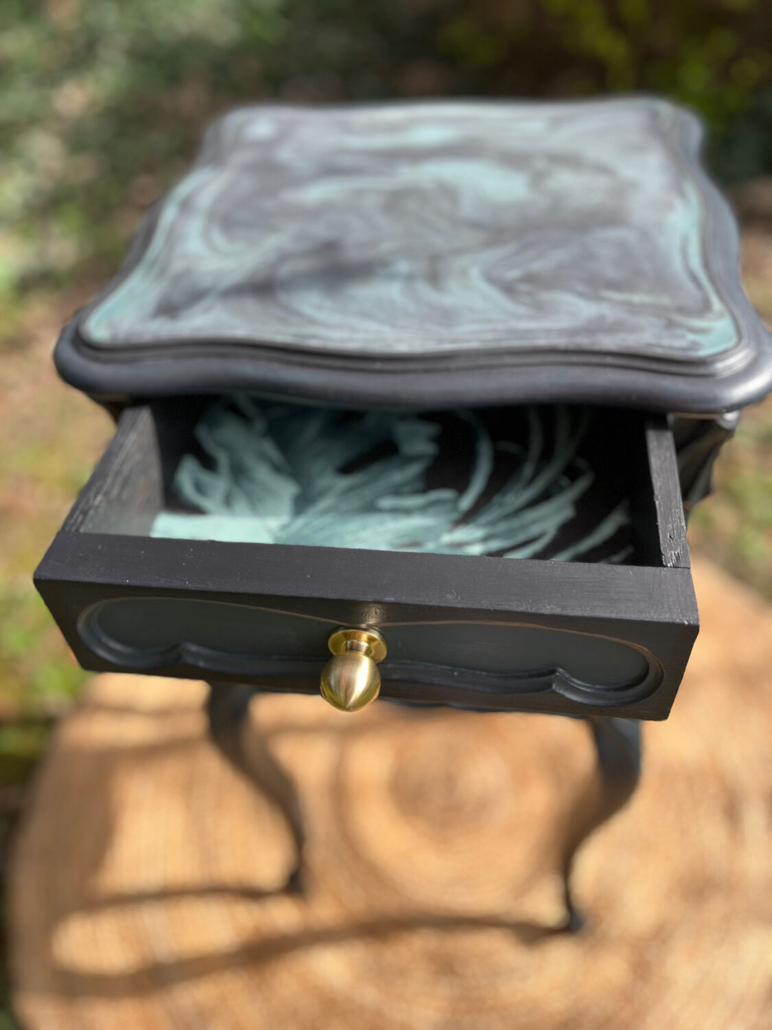 Bedside table or console