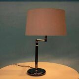 Vintage 70s lamp, Memphis design desk lamp with a ball joint.