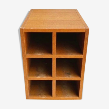 Locker door solid oak bottles