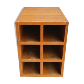 Locker door solid oak bottles