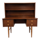 Desk and its removable shelf in Scandinavian style made of teak, RDA around 1960.