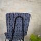 Blue wax Chair