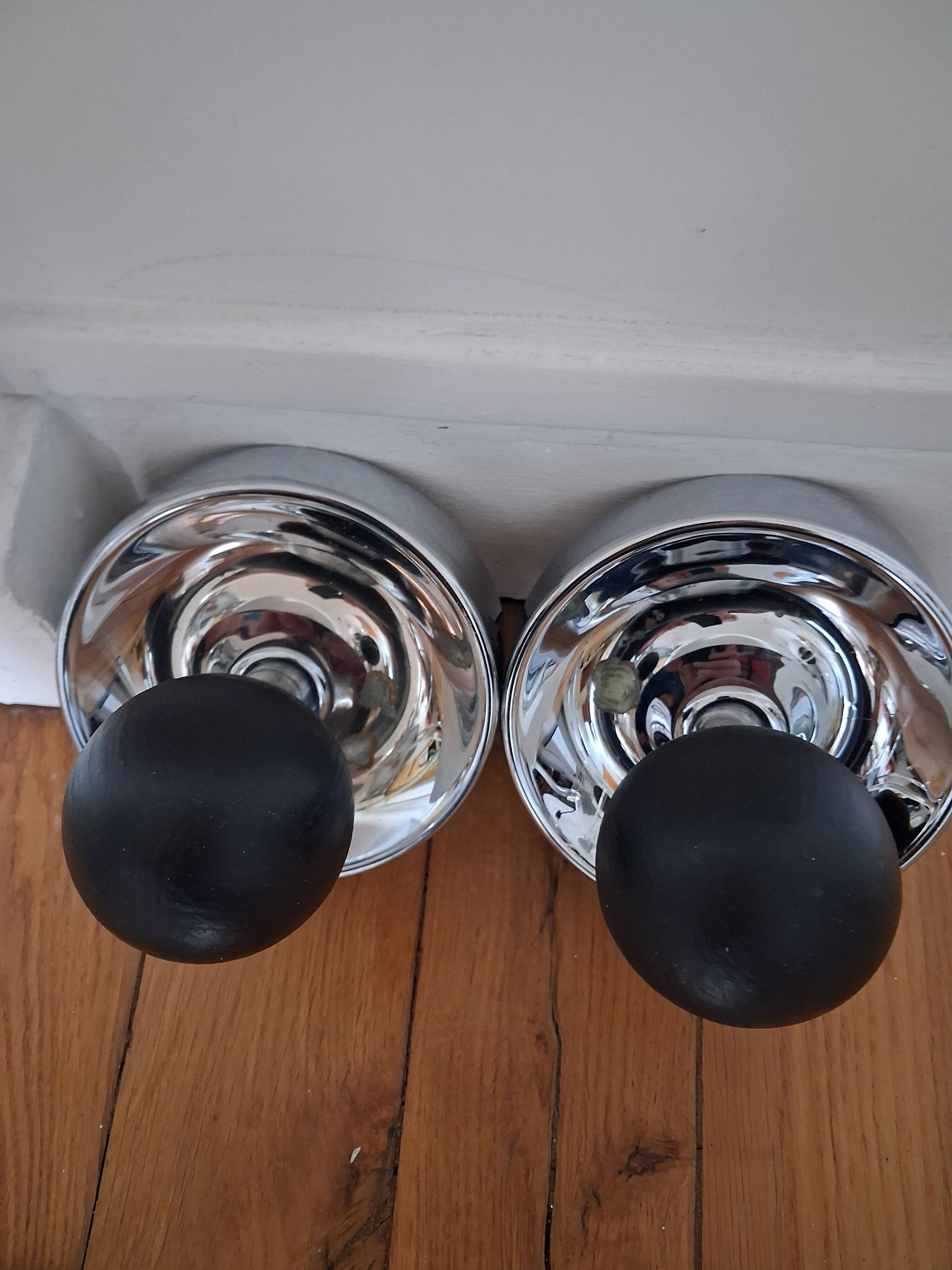 Pair of coat hooks 1980