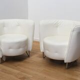 Paire de fauteuils Maybe, Cotta