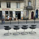 4 chaises Cobra par Giotto Stoppino