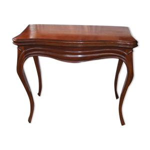 table a jeux acajou n