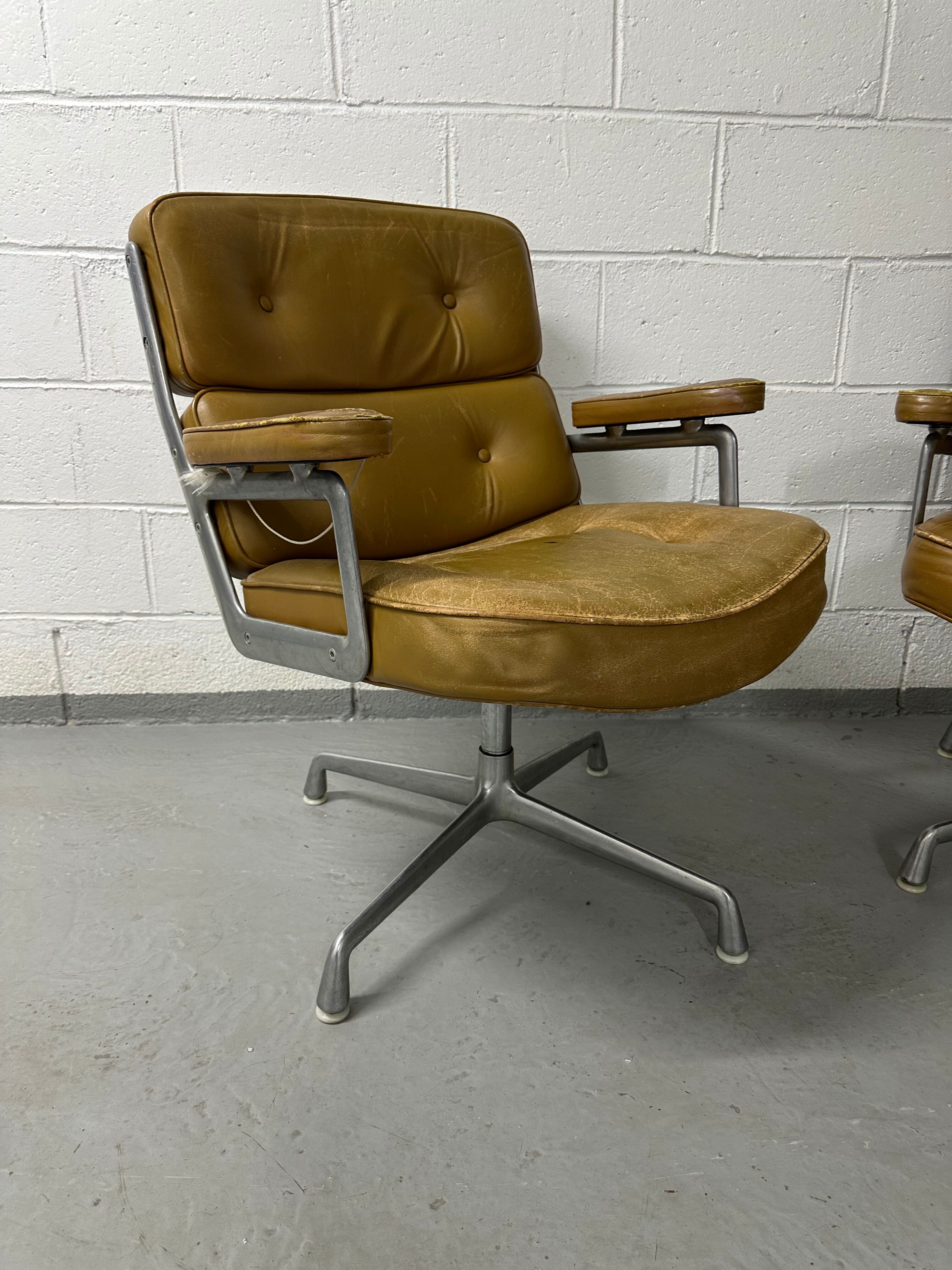 Lobby  Chair Charles & Ray Eames Édition édition Herman Miller Vintage