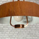 Vintage teak pendant lamp 1970