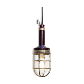 "Red wine" bakelite lamp