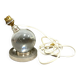 Crystal ball lamp, model no 7706 Jacques Adnet for Baccarat.