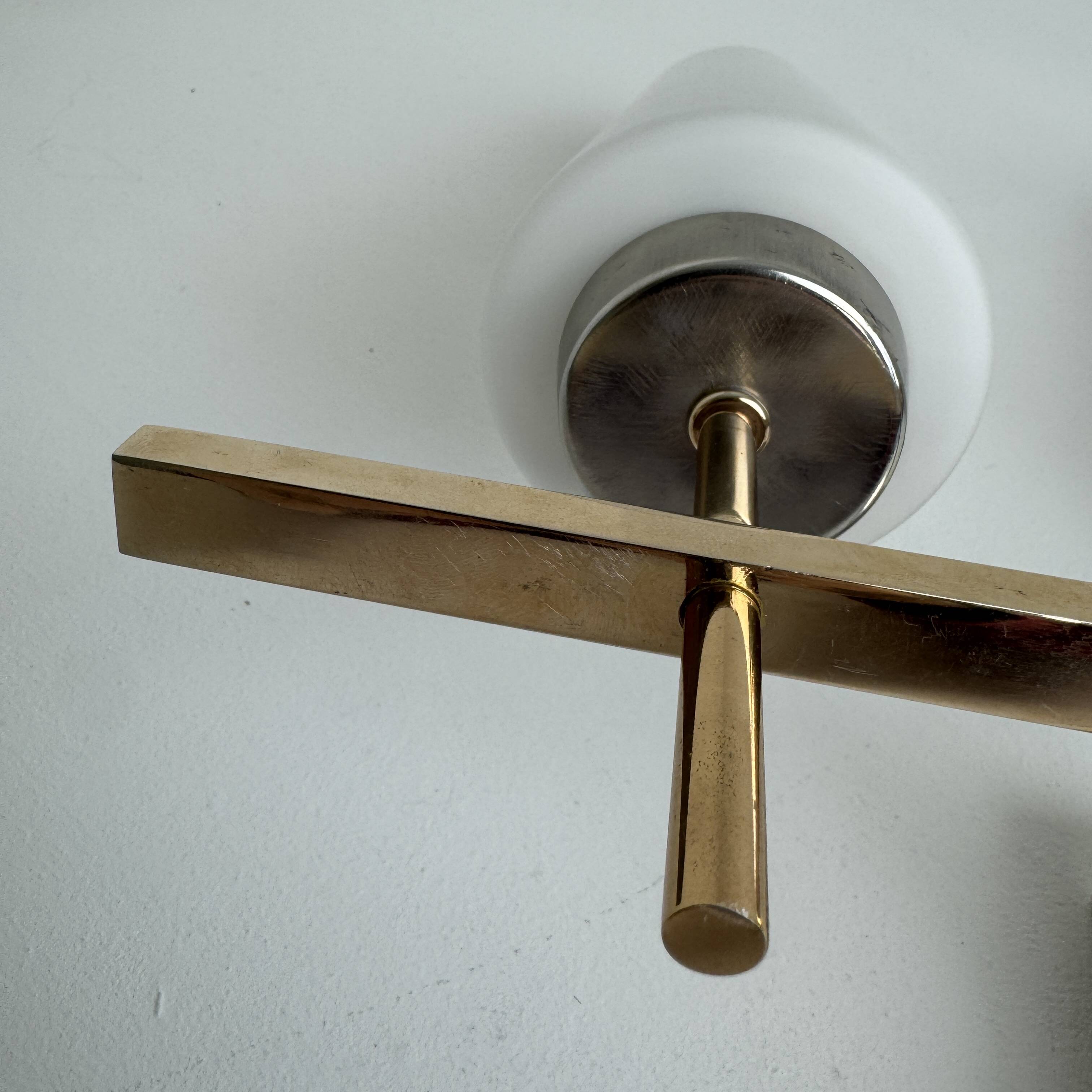 Ancienne applique double « maison arlus » 1950 vintage