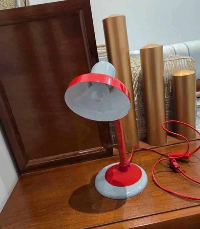 Lampe de bureau vintage space age années 60
