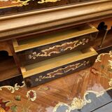 Marquetry desk from the 90s