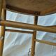 4 vintage bistro chairs from the 1950s in raw wood