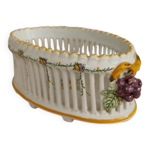 corbeille, coupe ajourée