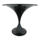 "Diabolo" fruit bowl with tulip base, made of metal, 1970s 80s.