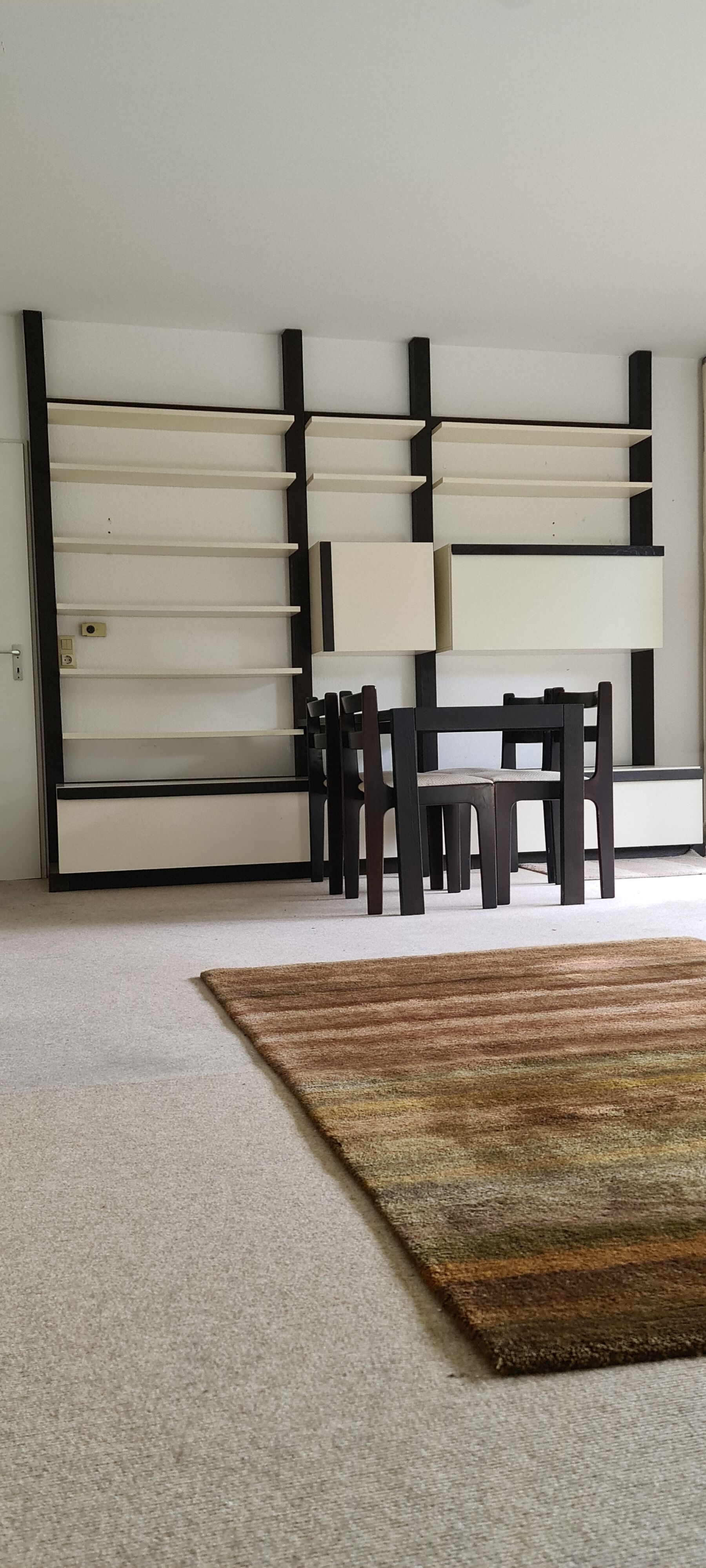 Vintage 70s wall unit and table "Neveada" bj J Penetenrieder