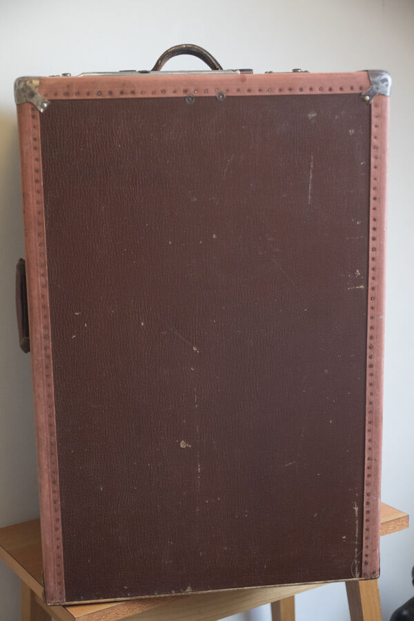 Malle cabine vintage de la maison ''la malle bernard