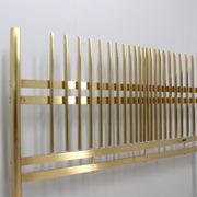 Lit vintage en laiton doré frigerio 1970s