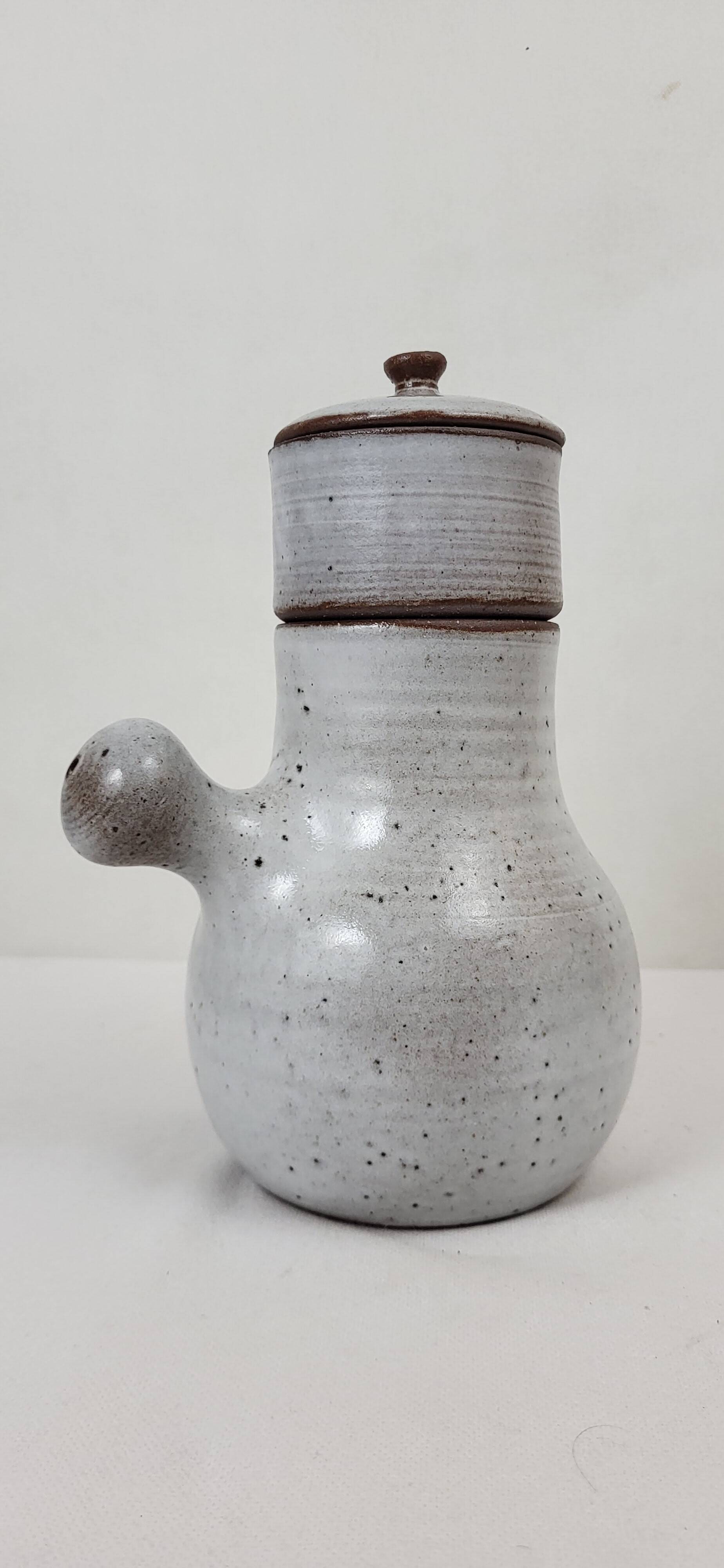 Ratilly / Pierlot stoneware coffee pot