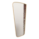 Vintage asymmetrical mirror with mosaic germany 1950