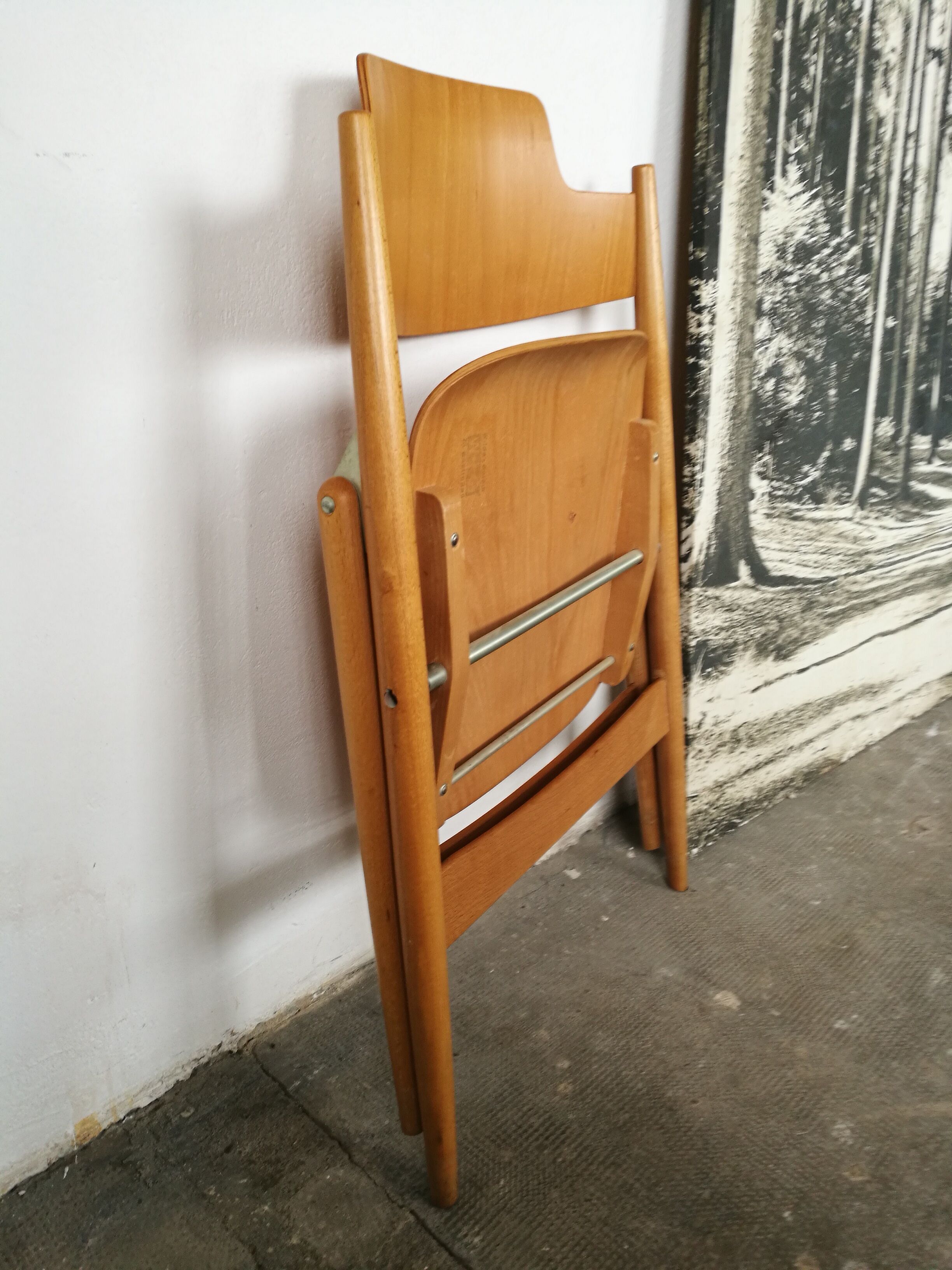 Egon Eiermann SE 18 folding chair