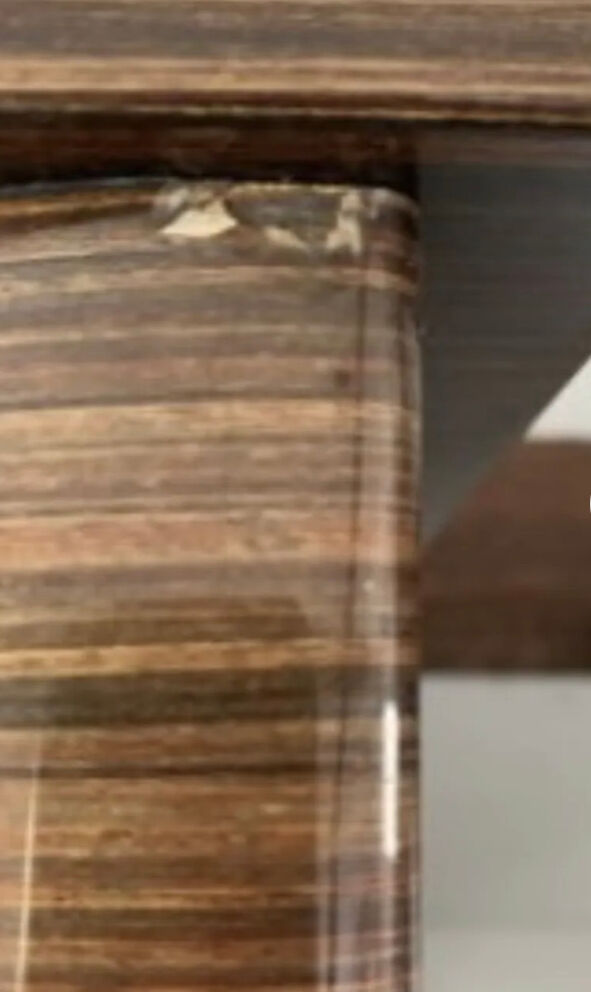 Lacquered wood cabinet from the 1950s