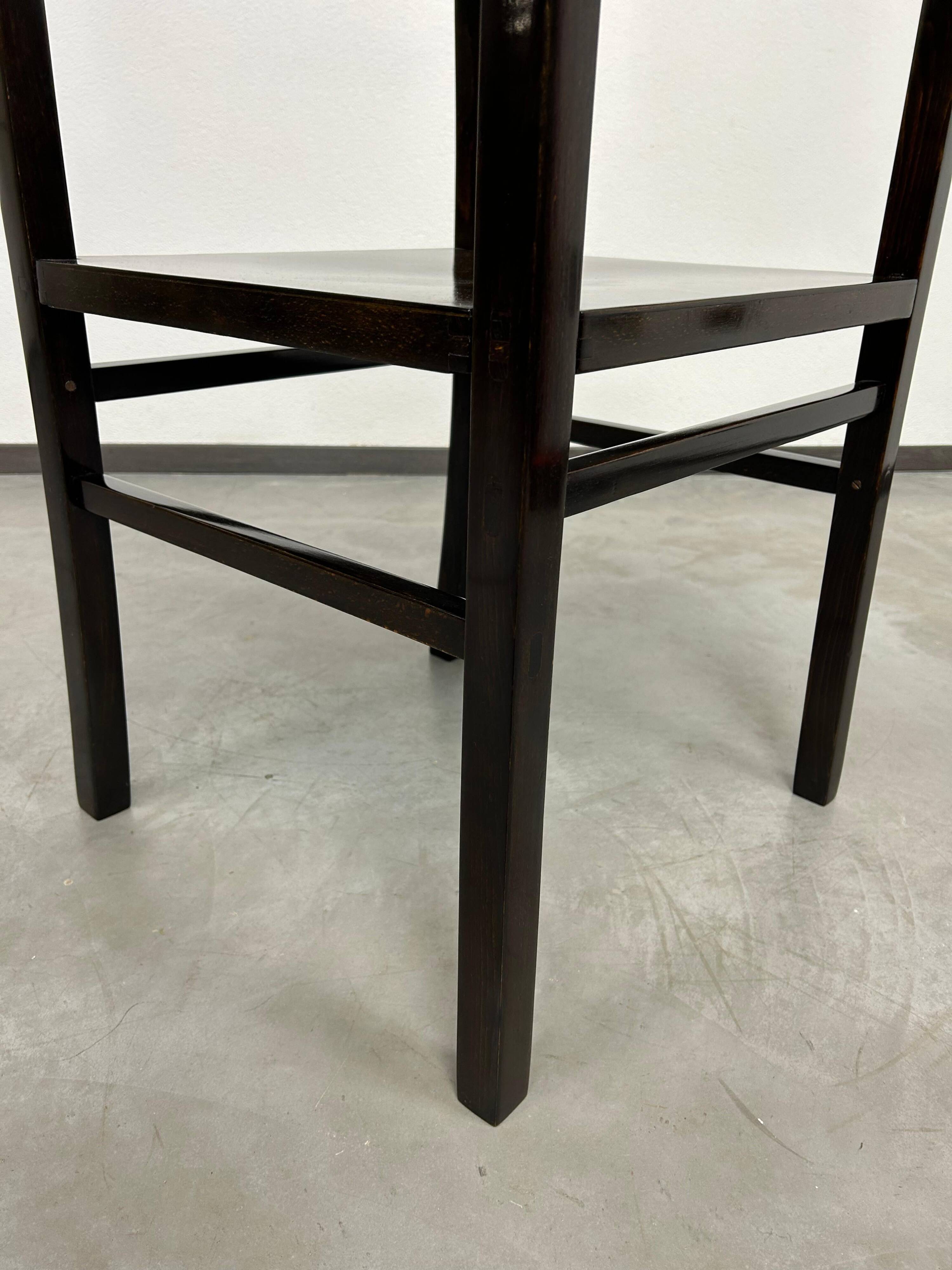 Chaise de bureau art déco cubiste