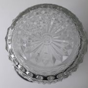 Cut glass ice bucket (vintage)