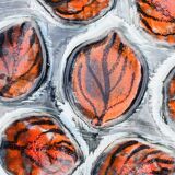 Mbfa pornic oyster plates, 1960