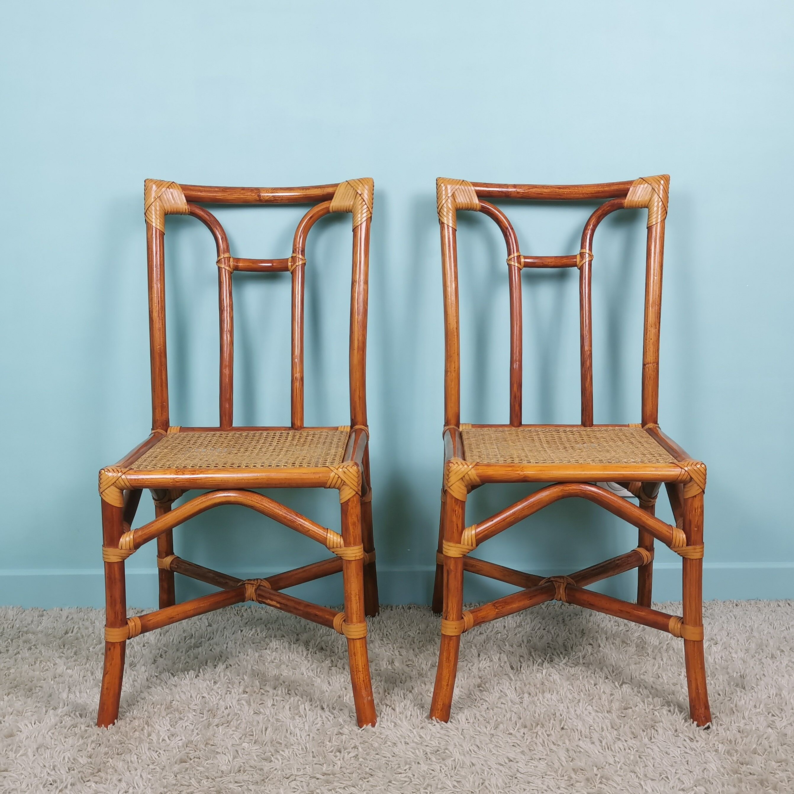 Maugrion console table and 2 chairs