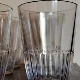 Nine vintage glasses of cider 40s