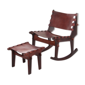 Vintage Design rocking chair design by Angel Pazmino, 1960