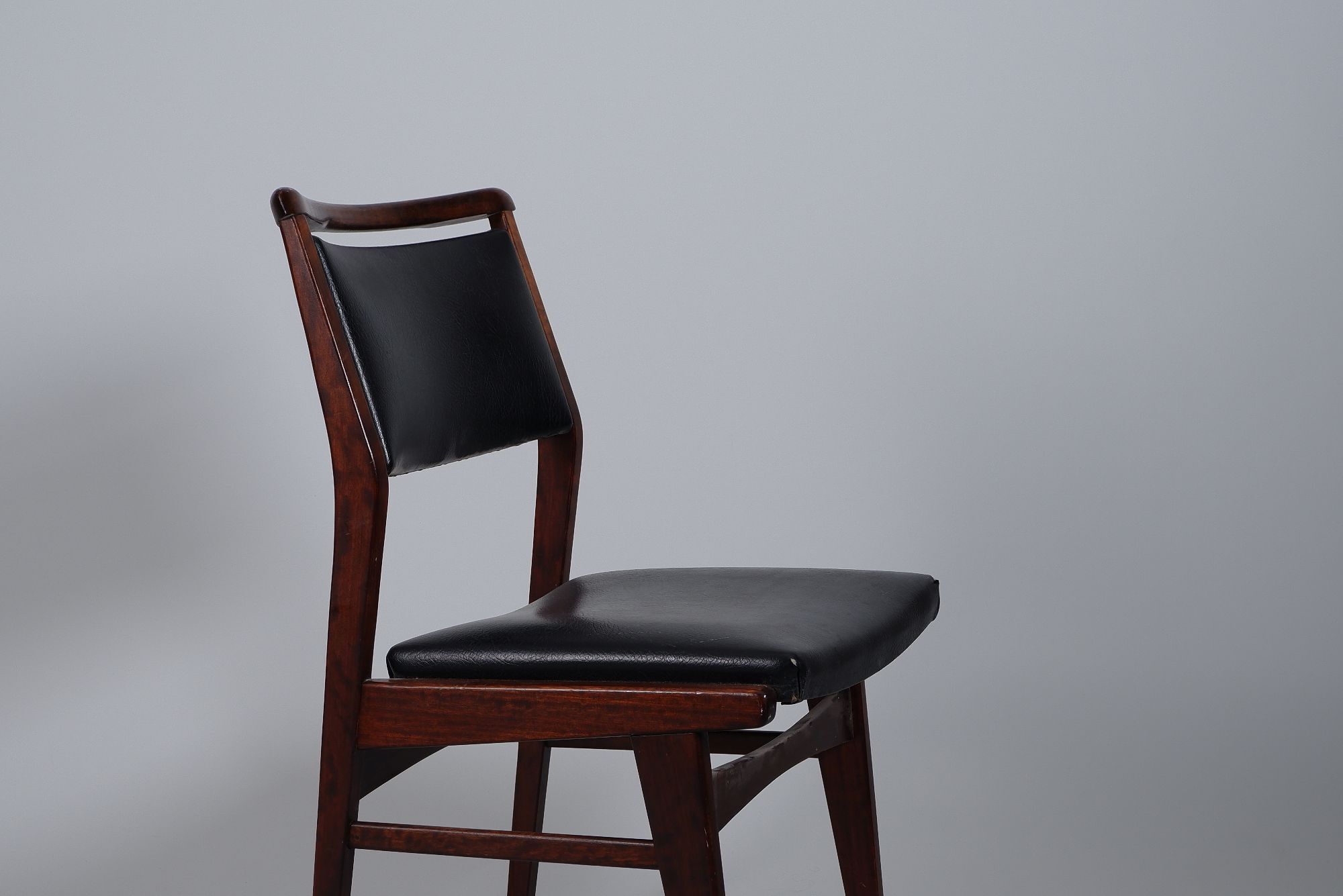 Set of 6 dining chairs in rosewood 1960s