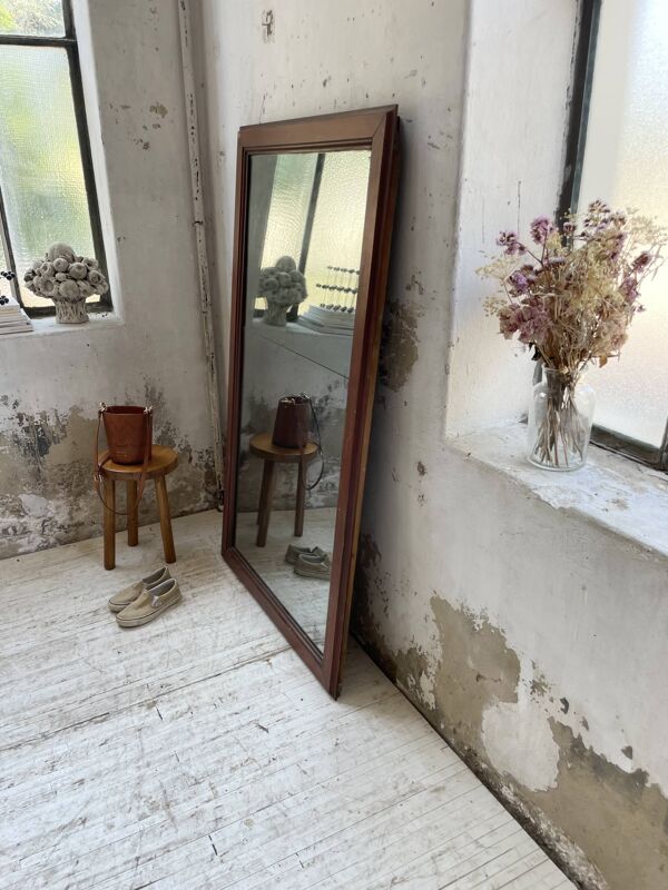 Miroir bois fin 19ème XL