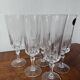 6 flûtes à champagne Cristal d'Arques