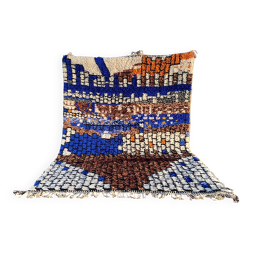 Beni Ouarain rug 300x200 cm – Thick wool with tribal patterns