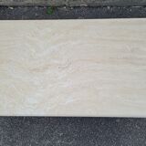 Travertine coffee table