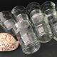 10 verres gobelets ciselés années 40