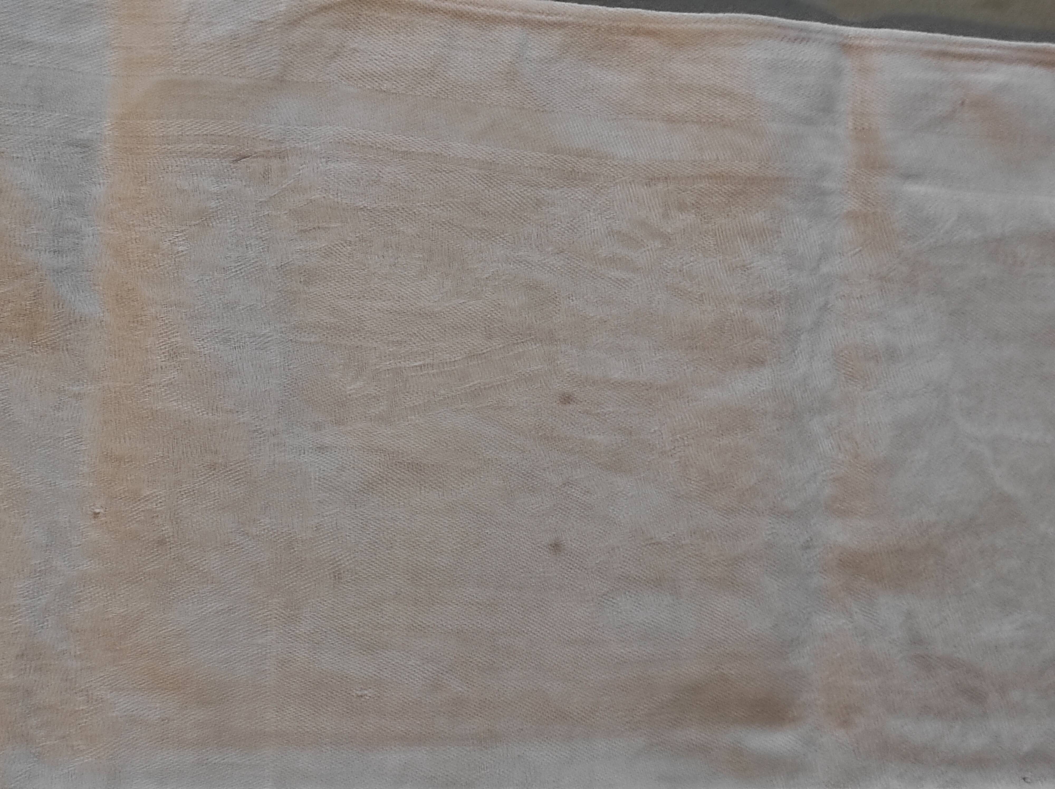 Serviette de table vintage monogrammée FF