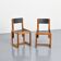 André Sornay : paire de chaises, France vers 1960