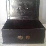 Antique combination steel safe