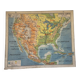 Carte géographique États Unis Mexique